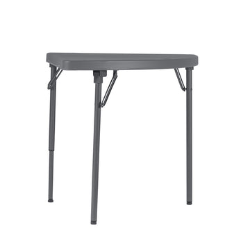 Zown Blow Moulded Plastic Folding Corner Table